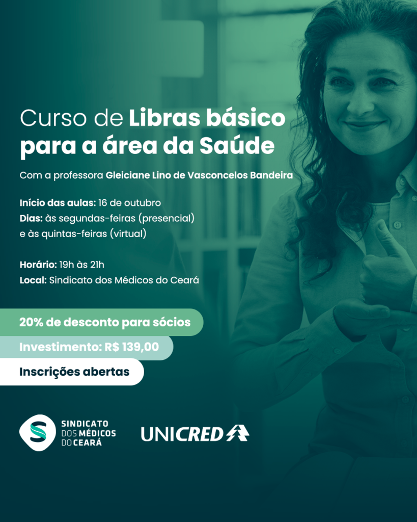 Inscrições abertas para nova turma do Curso de Libras básico para a